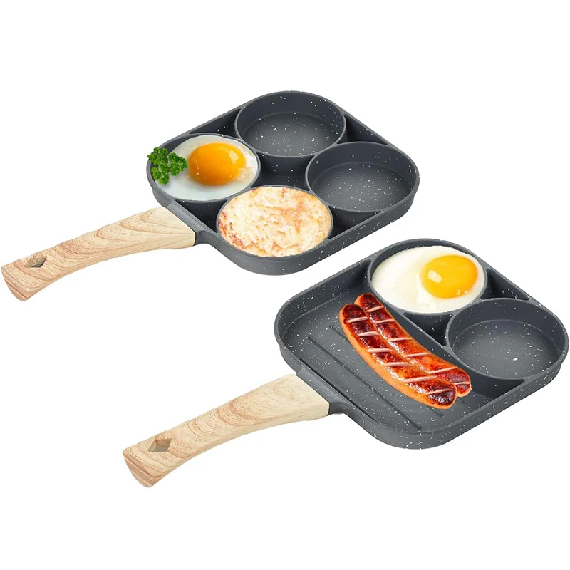 Egg Waffle Pan - Poêle à crêpes et œufs 4