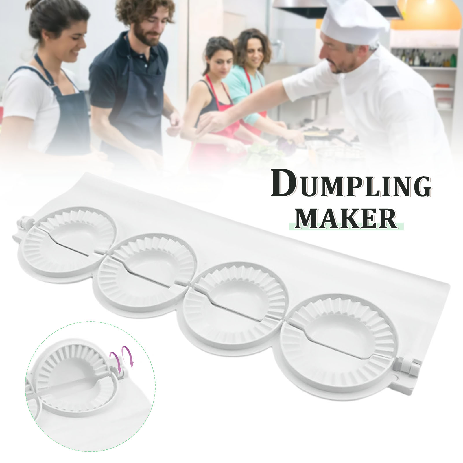 Grand moule à boulettes de bri - Dumpling Press Set avis et prix